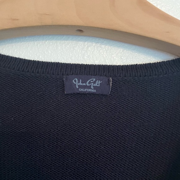 John Galt Argyle Button Up Sweater - Picture 2 of 4